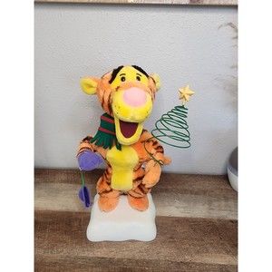 Disney Tigger Motion-ette Christmas Animated Winnie The Pooh Figure 1998 TELCO